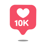 10K Instagram Like